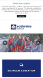 Mobile Screenshot of edelweiss-school.com
